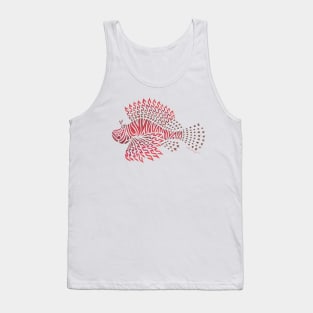 Tribal Lionfish Tank Top